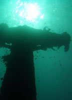 Sun on the wreck