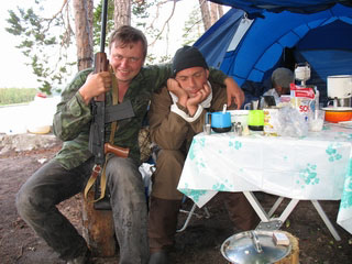 на посту